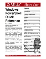 Windows Powershell Quick Reference