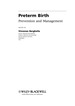 Preterm Birth: Prevention and Management