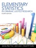 Elementary Statistics in Criminal Justice Research