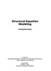 Structural Equation Modeling: a Second Course