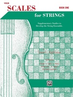Scales for Strings-Violin, Book I: Supplementary Studies to Develop the String Ensemble