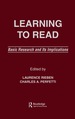 Learning to Read