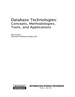 Database Technologies: Concepts, Methodologies, Tools, and Applications