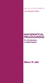 Mathematical Programming