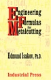 Engineering Formulas for Metalcutting