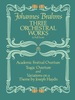 Three Orchestral Works in Full Score
