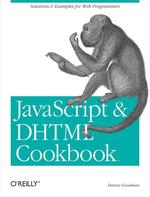 Javascript & Dhtml Cookbook