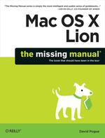 Mac Os X Lion: the Missing Manual