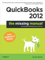 Quickbooks 2012: the Missing Manual