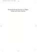 Promoting Income Security as a Right