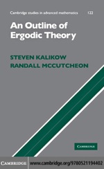 An Outline of Ergodic Theory