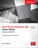 Oca Oracle Database Sql Exam Guide (Exam 1z0-071)