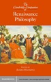 The Cambridge Companion to Renaissance Philosophy