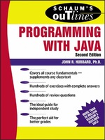 Schaum's Outline of Programming With Java