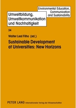 Sustainable Development at Universities: New Horizons