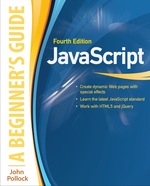 Javascript: a Beginner's Guide, Fourth Edition (Inkling Ch)