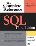 Sql the Complete Reference, 3rd Edition