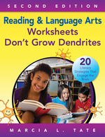 Reading and Language Arts Worksheets Don�T Grow Dendrites