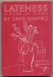 Lateness: a Book of Poems