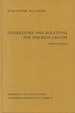 Generators and Relations for Discrete Groups