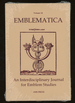 Emblematica, an Interdisciplinary Journal for Emblem Studies, Volume 14, 2005