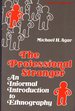 The Professional Stranger: an Informal Introduction to Ethnography (Studies in Anthropology)