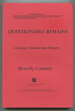 Questionable Remains