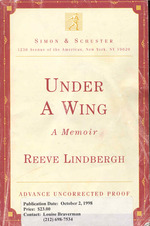 Under a Wing: a Memoir