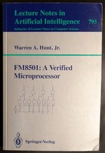 Fm8501: a Verified Microprocessor (Lecture Notes in Computer Science)