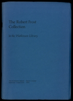 The Robert Frost Collection in the Watkinson Library