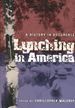 Lynching in America: a History in Documents