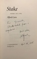 Stake: Poems, 1972-1992