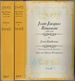Jean-Jacques Rousseau [in Two Volumes]
