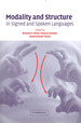 Modality and Structure in Signed and Spoken Languages