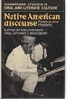 Native American Discourse; Poetics and Rhetoric