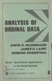 Analysis of Ordinal Data