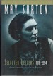 May Sarton: Selected Letters, 1915-1954