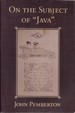On the Subject of Java