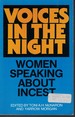 Voices in the Night; Women Speaking About Incest