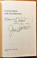 Conversations With Jim Harrison (Literary Conversations Series)