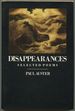 Disappearances: Selected Poems