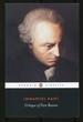 Critique of Pure Reason