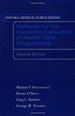 Methods for the Economic Evaluation of Health Care Programmes (Oxford Medical Publications)