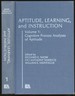 Aptitude, Learning, and Instruction: Volume I--Cognitive Process Analyses of Aptitude [This Volume Only! ]