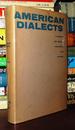 American Dialects; a Manual for Actors, Directors and Writers