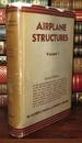 Airplane Structures Volume 1