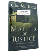 A Matter of Justice Signed