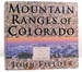 Mountain Ranges of Colorado Signed