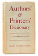Authors' and Printers' Dictionary