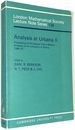 Analysis at Urbana: Volume II--Analysis in Abstract Spaces (London Mathematical Society Lecture Note Series, 138)